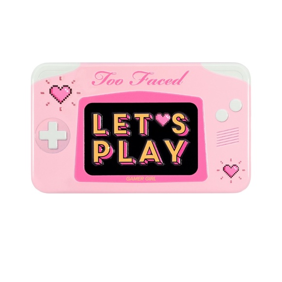 Too Faced LET'S PLAY On-the-Fly Eye Shadow Palette New in Box Bubble Gum Scented - Picture 2 of 5